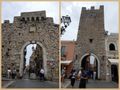 Some of the Gates to the City of Taormina