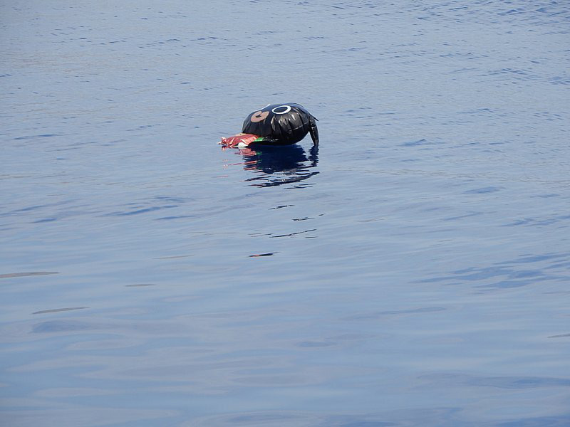 This Doesn't Make Us Happy - A Balloon in the Water