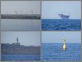 Wind Turbines Galore, A Few Lighthouses, Nav Aids