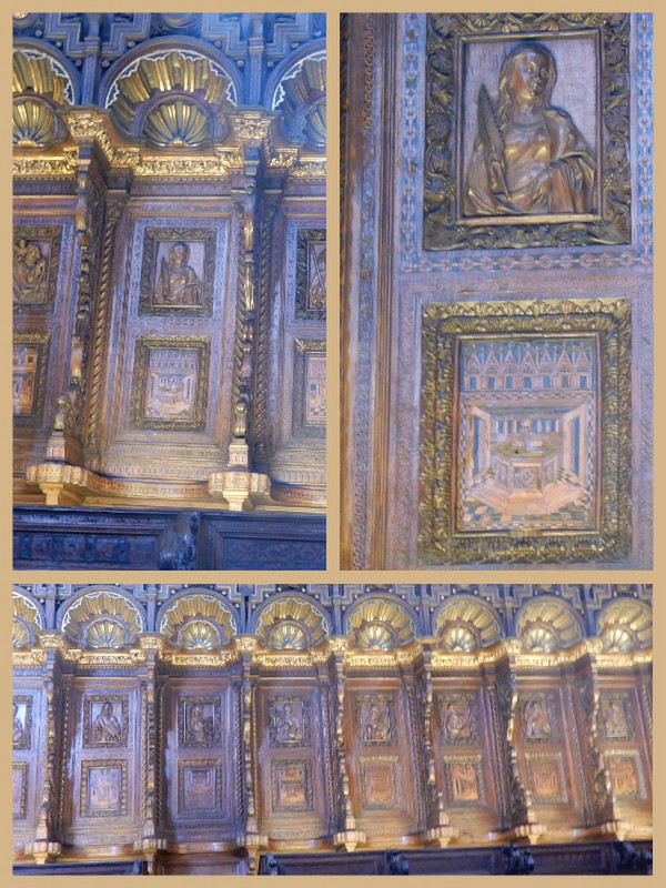 The Choir in the Frari Church With Its Detail