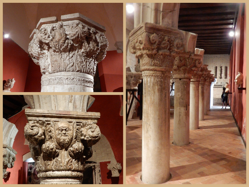 Some of the Columns Saved from the Doges Palace