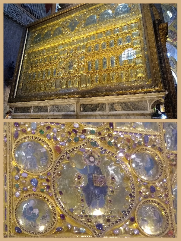 View of the Golden Altar with its Precious Stones