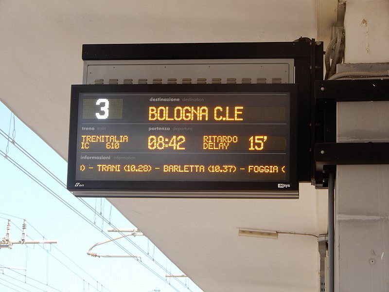 Another Train Trip - this one through Bologna