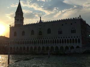 An Evening View of the Doges Palace