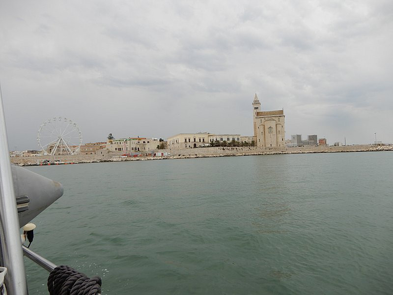 Leaving Our Last Port in Italy - Trani
