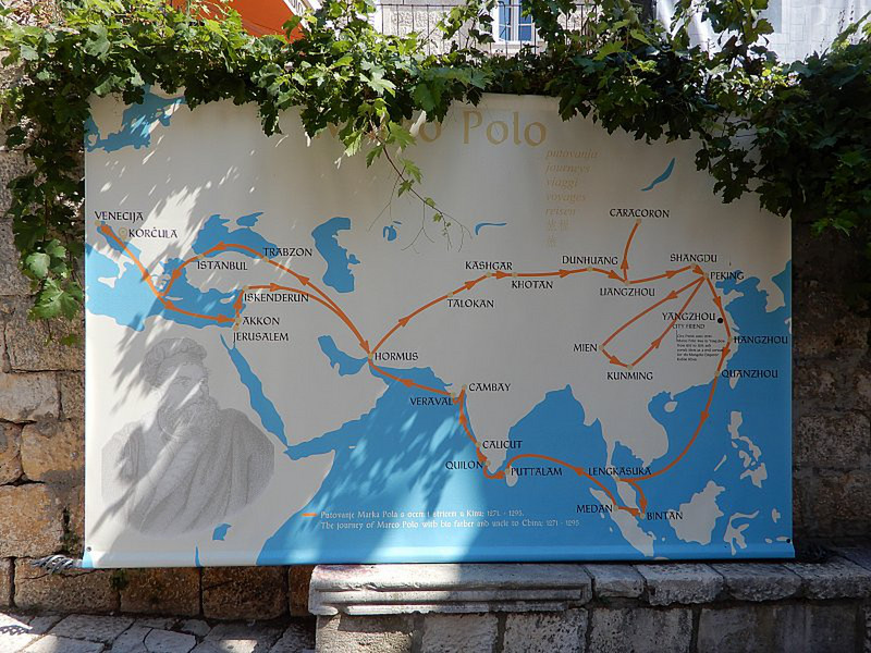 Marco Polo's Route Included Korcula