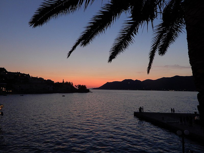 Just After the Sunset in Korcula