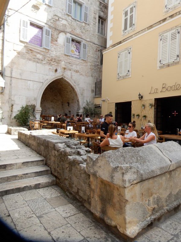 If You Want to Eat In An Old Roman Church
