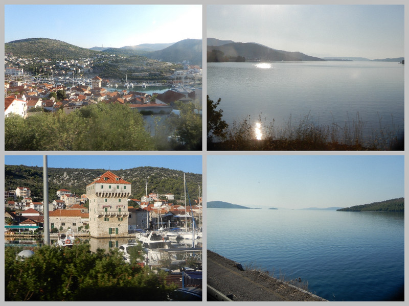 Views From the Bus On Our Way to Trogir