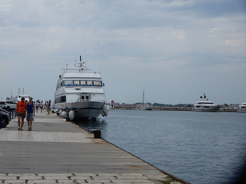 Arriving in Zadar by Ferry