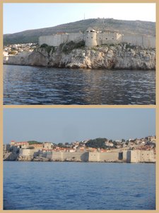 Views of Dubrnovnik From the Water 