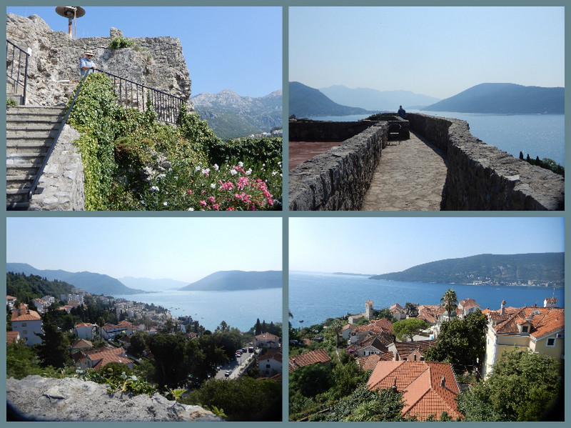 Views from the Fortress in Herceg Novi