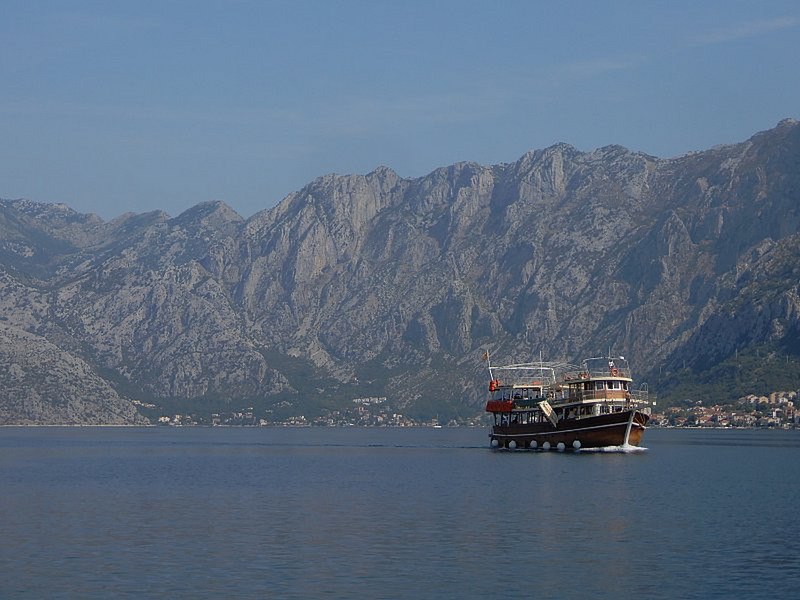 There Are Plenty of Tour Boats on the Bay of Kotor