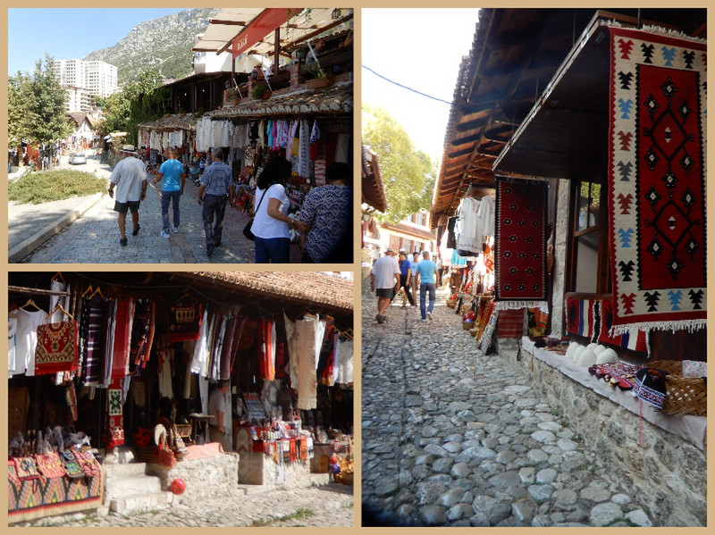 The Bazaar Is Before You Get to the Fortress in Kruja