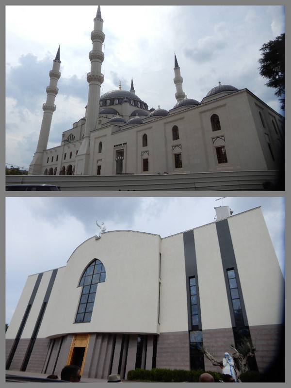On the Top is a Mosque Turkey is Building Here