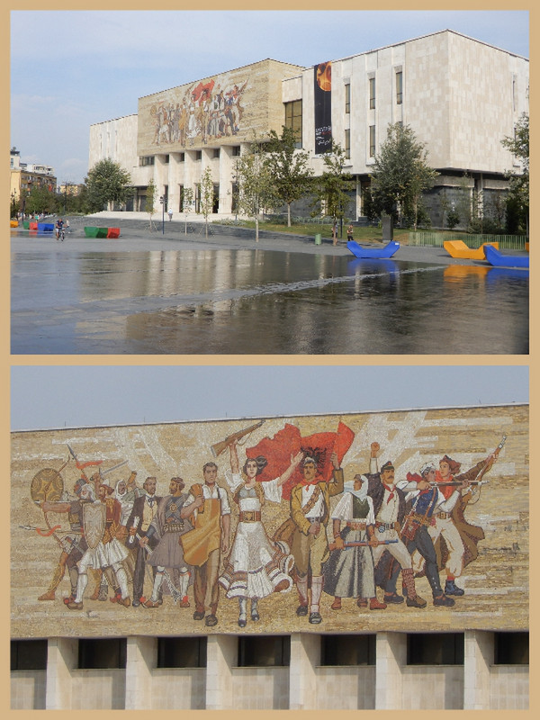 The National Museum of History in Tirane