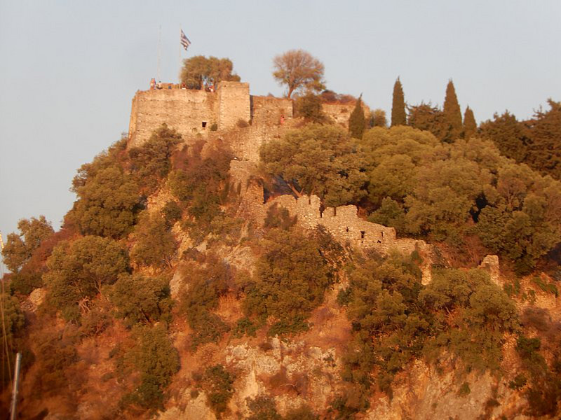 Another Attraction at Parga is this Venetian Castle