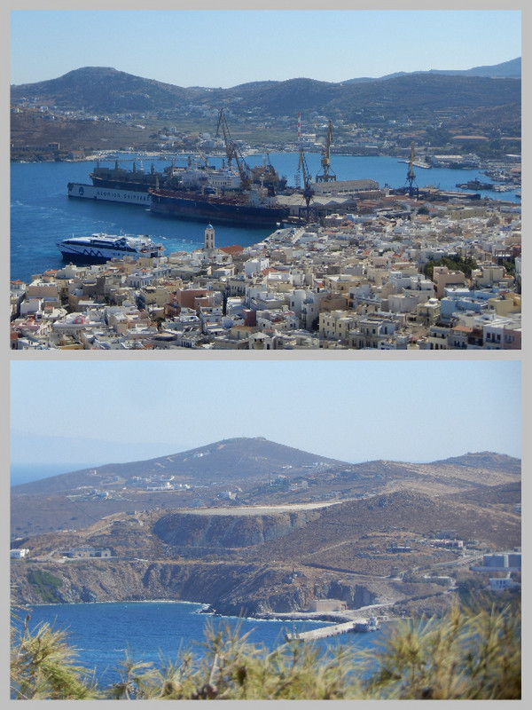 You Can Get to Syros by Ferry (see top photo)