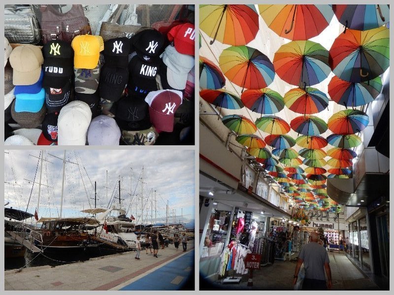 Anyone for a Yankee hat from Fethiye, Turkey?