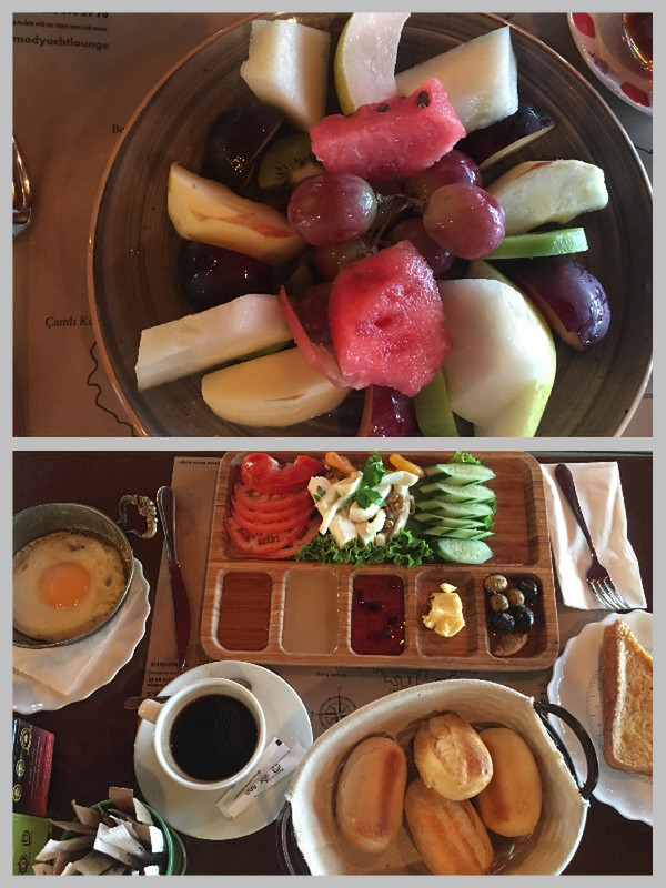 We Ordered a "Turkish Breakfast" and loved it!