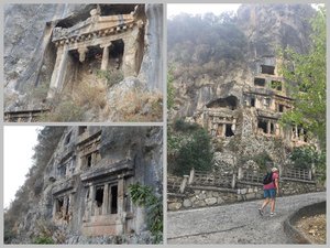 There Are Numerous Lycian Tombs Built High on Hills