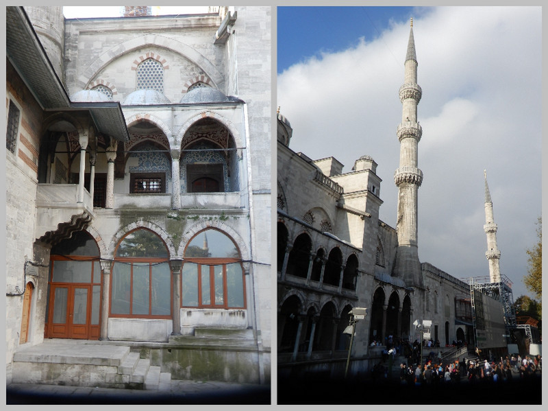 A Couple of Details of the Blue Mosque