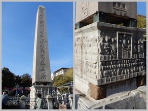 The Obelisk of Theodosius came from Karnak,Egypt