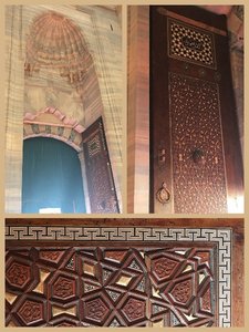 Some of the Details of a Door at Suleymaniye Mosque