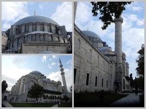 The Suleymaniye Mosque Built Between 1550-1557