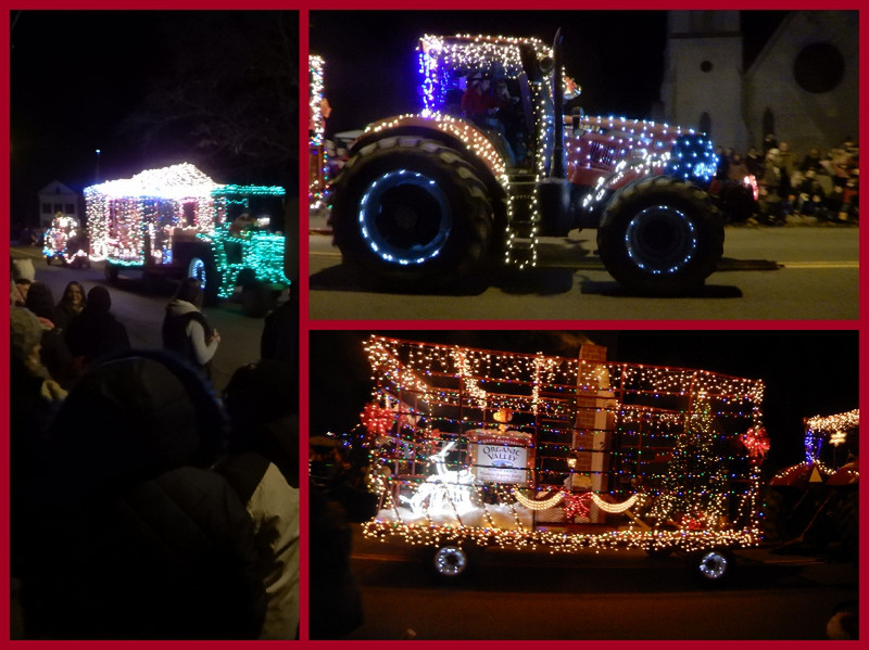 The Annual Holiday Tractor Parade in Greenwich