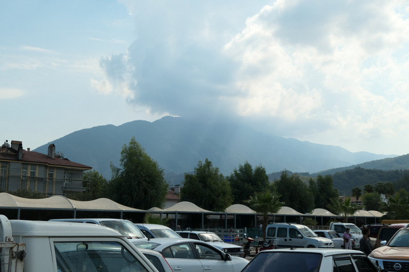 View on Our Walk to the Weekly Market in Fethiye