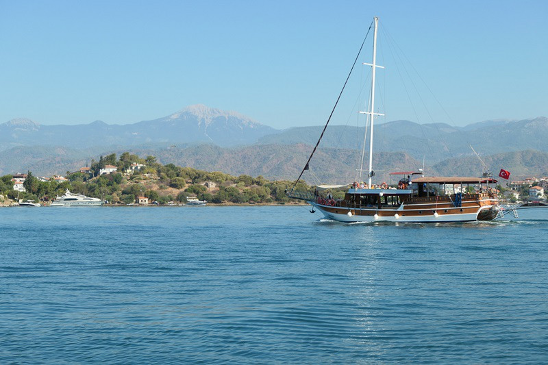 One of Many Gulets That Leave from Fethiye