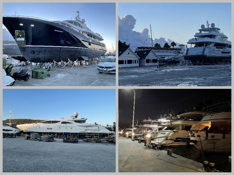 Only a Few of the "Mega Yachts" Here in Marmaris