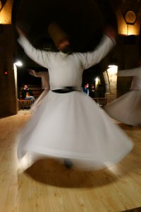 The Speed of the Whirling Is Mesmerizing