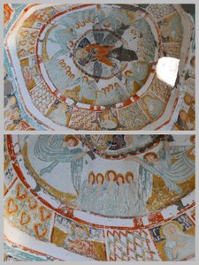 Another Section of the Dome with Numerous Angels