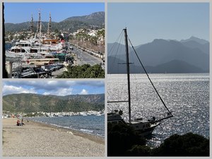 Views Down Town in Marmaris by the Bay