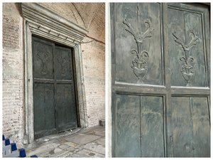 Details of Another One of the Doors at Hagia Sophia
