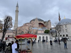 Hagia Sophia First Built in 537 As a Cathedral, 