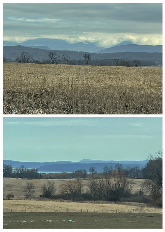 View of the Adirondacks & Lake Champlain