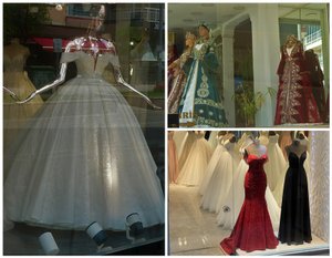 The Street Had So Many Wedding Dress Shops!