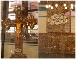 Inside the former Greek Orthodox Church