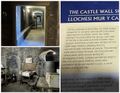 The Castle Wall Turned into a Bomb Shelter in WWII