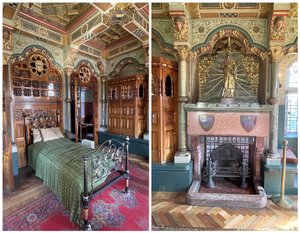 A Look at the Bedroom in the Castle