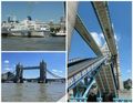 A Cruise Liner & the Tugs Open the Tower Bridge