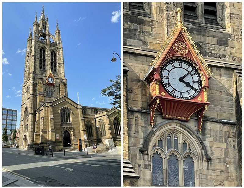A Closer Look at the Clock on the Cathedral