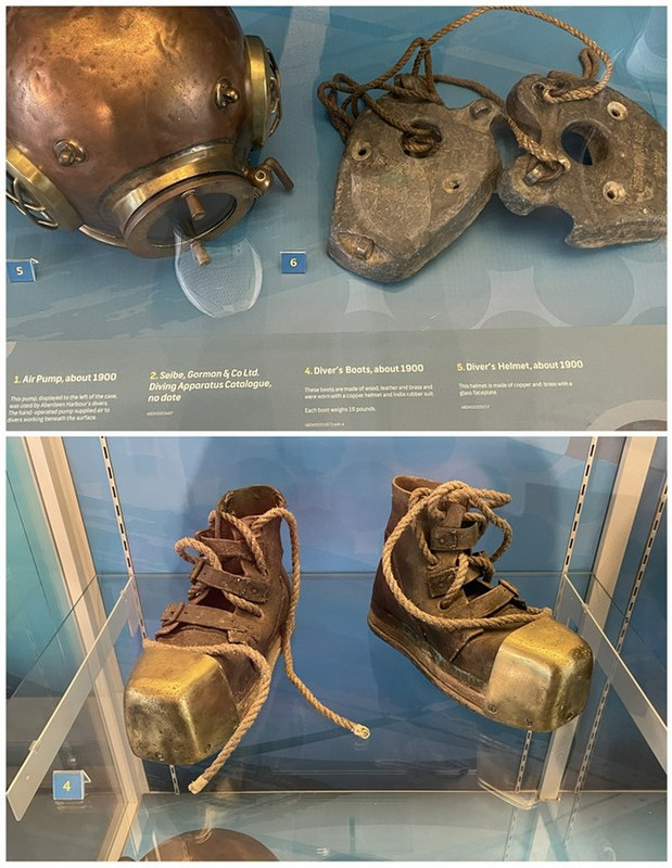 Example of the Old Dive Gear Used 
