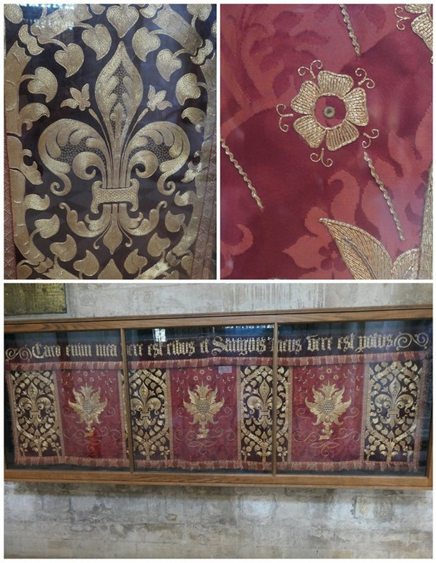 Details of the Needlework Shown in the Cathedral