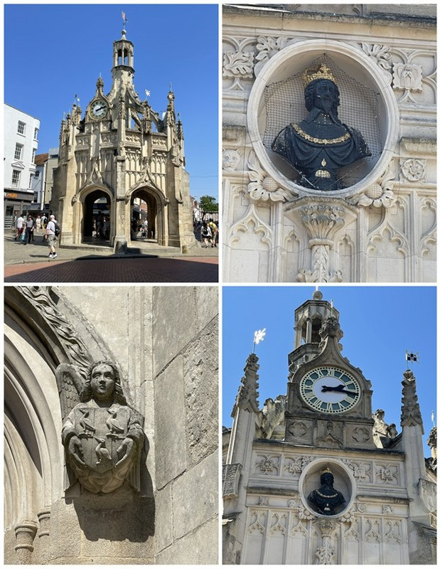 An Intricate Clock Tower in Chichester