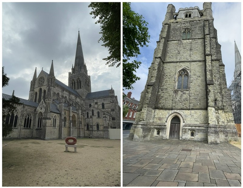 The Chichester Cathedral & Separate Bell Tower