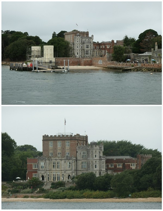 The Castle We Passed on Brownsea Island